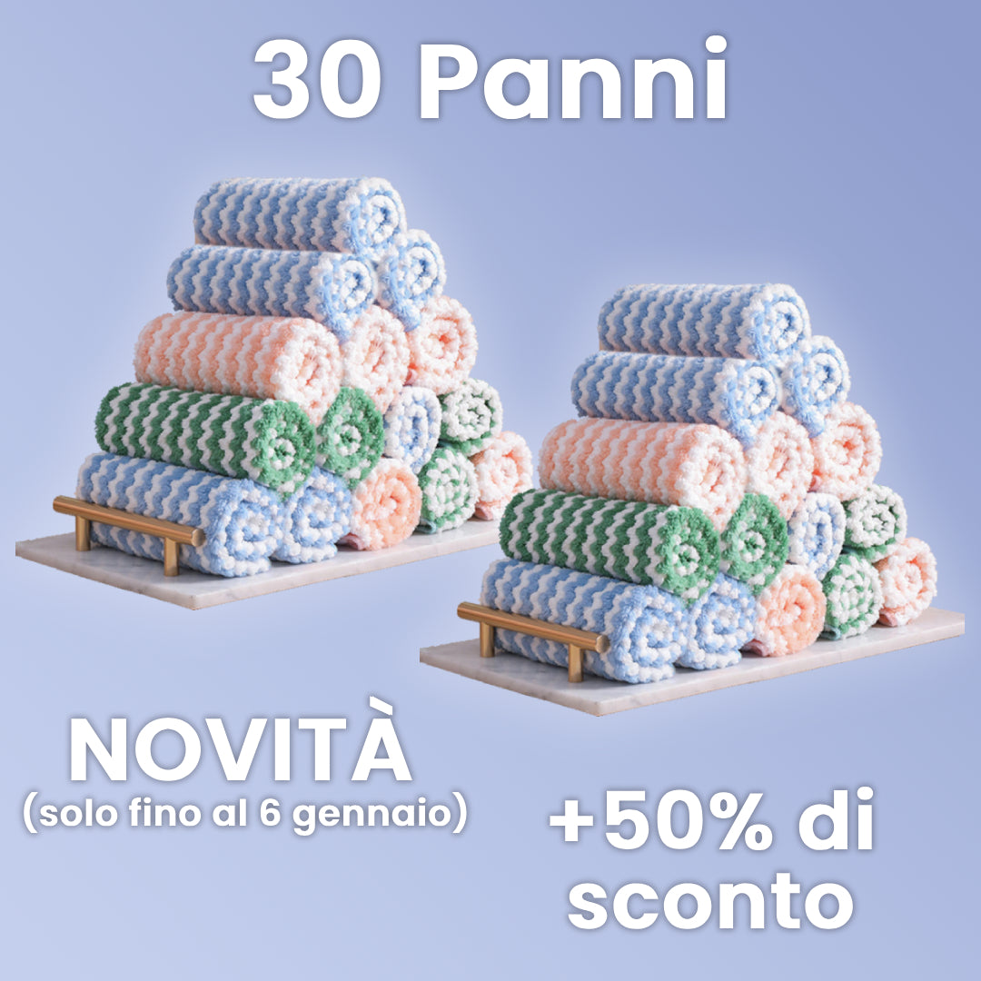 Panni ultra-performanti per la cucina