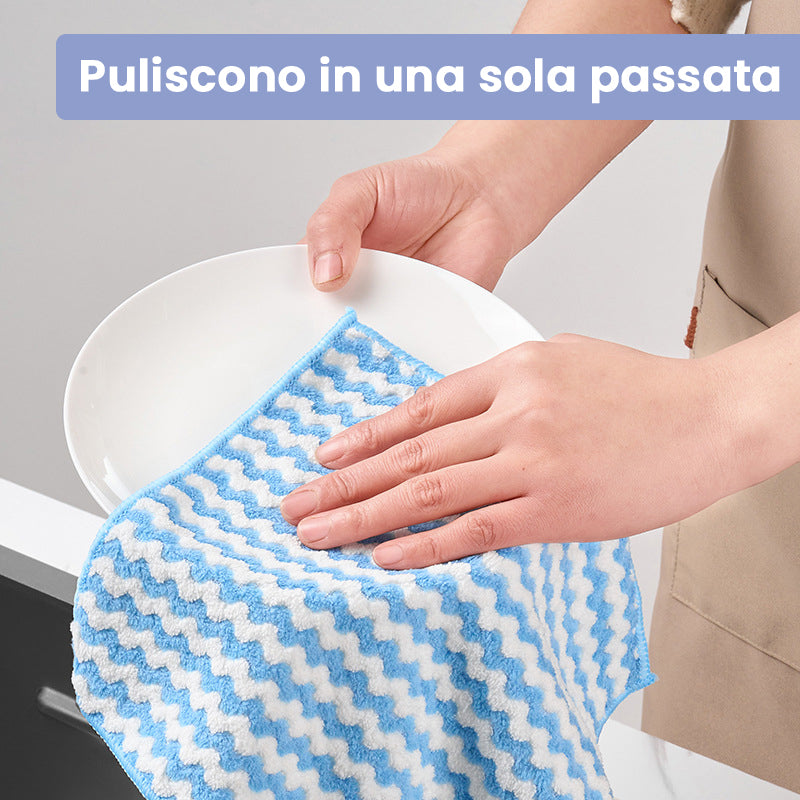 Panni ultra-performanti per la cucina