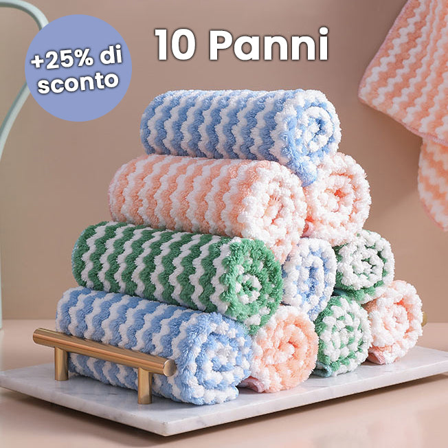 Panni ultra-performanti per la cucina