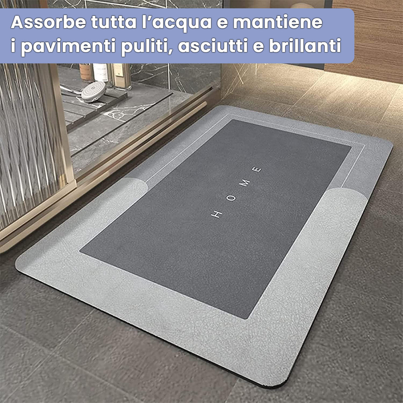 Tappeto ultra-assorbente (rettangolare)