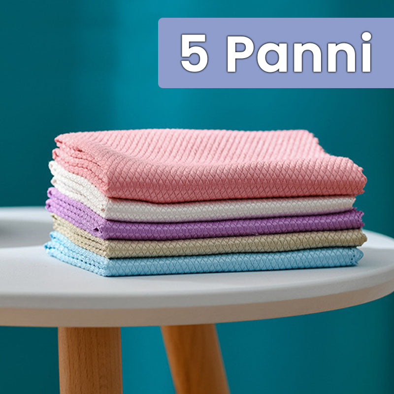 Panni ultra-performanti per vetri